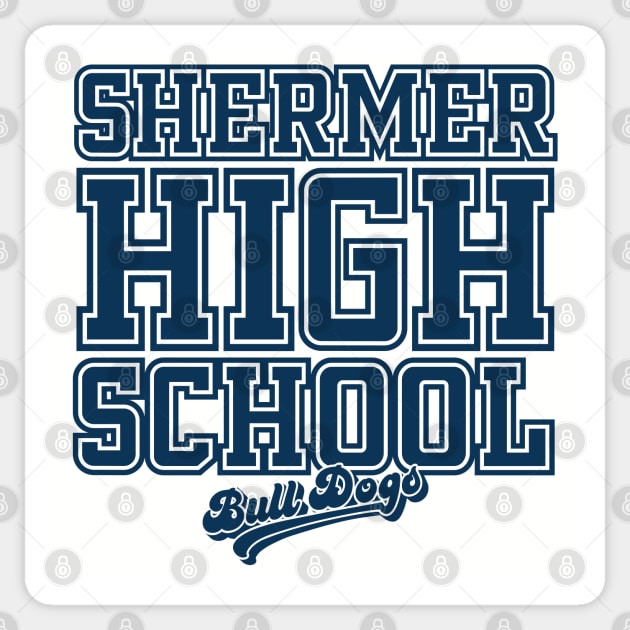 Shermer High School: 2 Color Version Sticker by HustlerofCultures